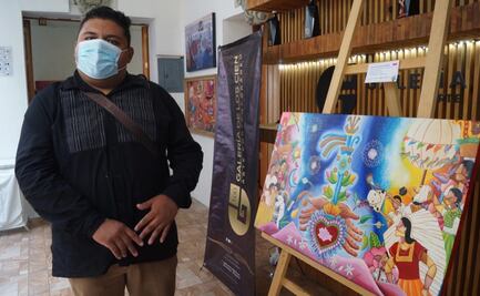 Erwis Rodríguez, el pintor que capturó la nostalgia por la Guelaguetza y en 3 días creó su imagen oficial