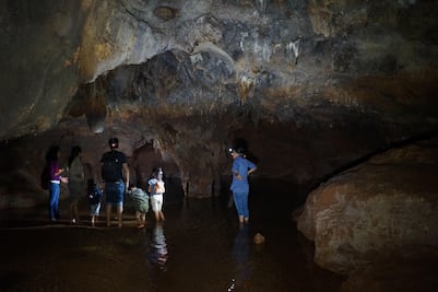 San Sebastián de las Grutas, cenote bajo suelo de Oaxaca