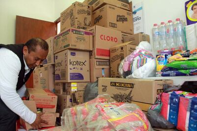 Responde ciudadanía a llamado de EL UNIVERSAL para donar víveres