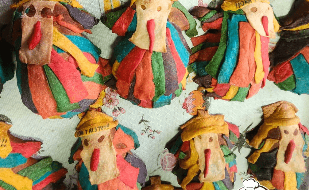 El "viejo tiliche", protagonista del carnaval de Putla, la nueva sensación de una panadería de Oaxaca