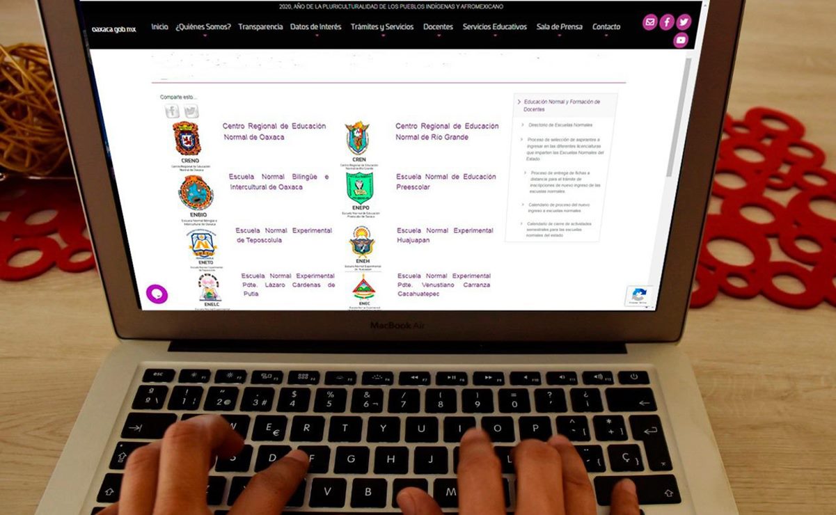 Pese a protestas de normalistas, examen de selección será virtual por riesgo de Covid-19: IEEPO