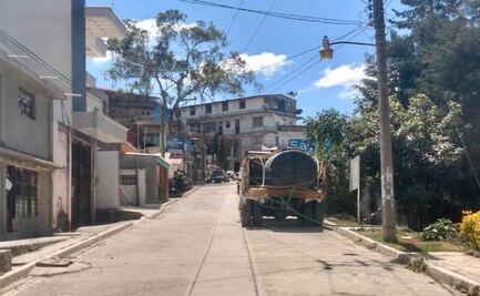Enfrenta Ayutla Mixe estiaje con pipas y bidones; “el pueblo sigue sin agua”, acusan
