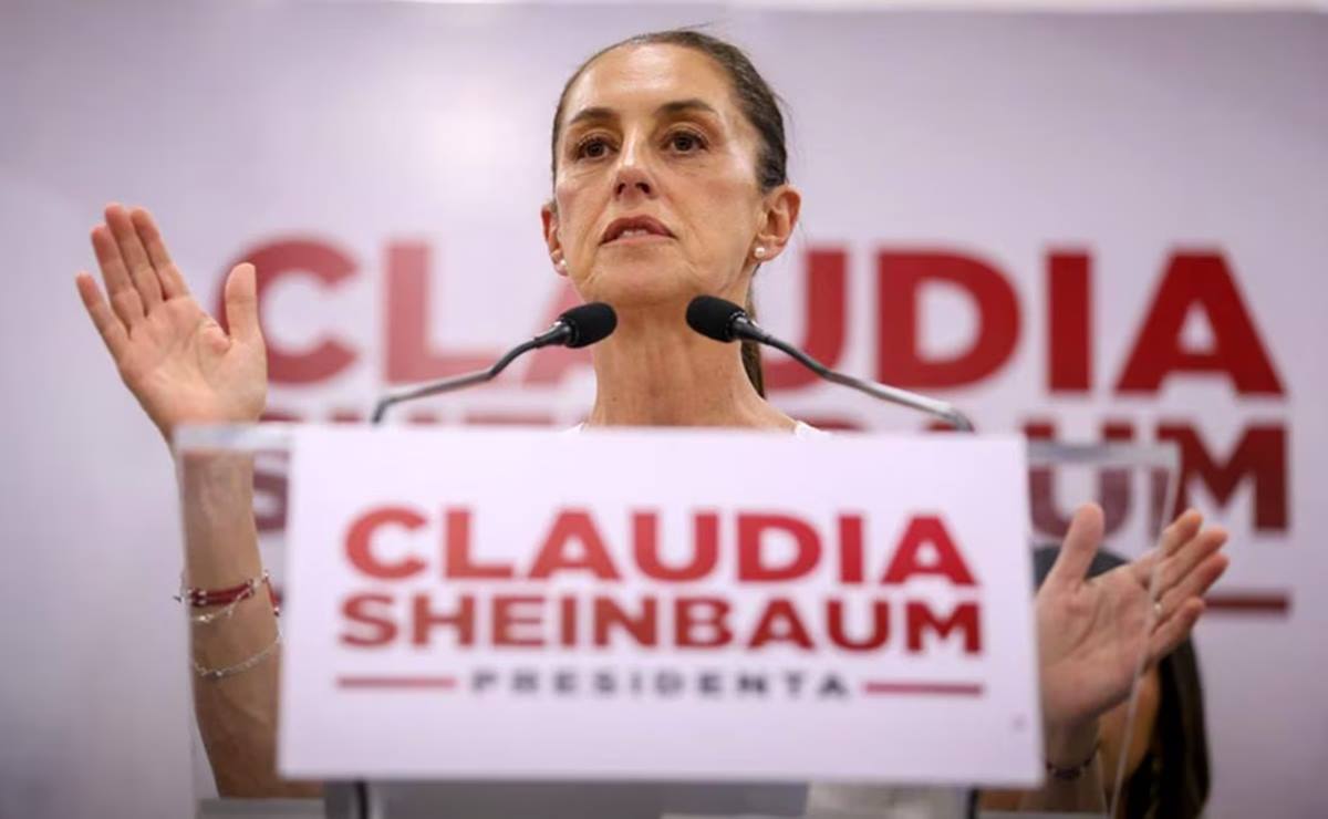 Desde Oaxaca, Sheinbaum descarta que descarrilamiento de Tren Maya afecte su campaña
