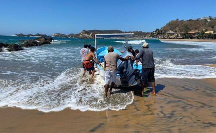 Buscan por segundo día a joven de Australia desaparecido en San Agustinillo, playa de la Costa de Oaxaca