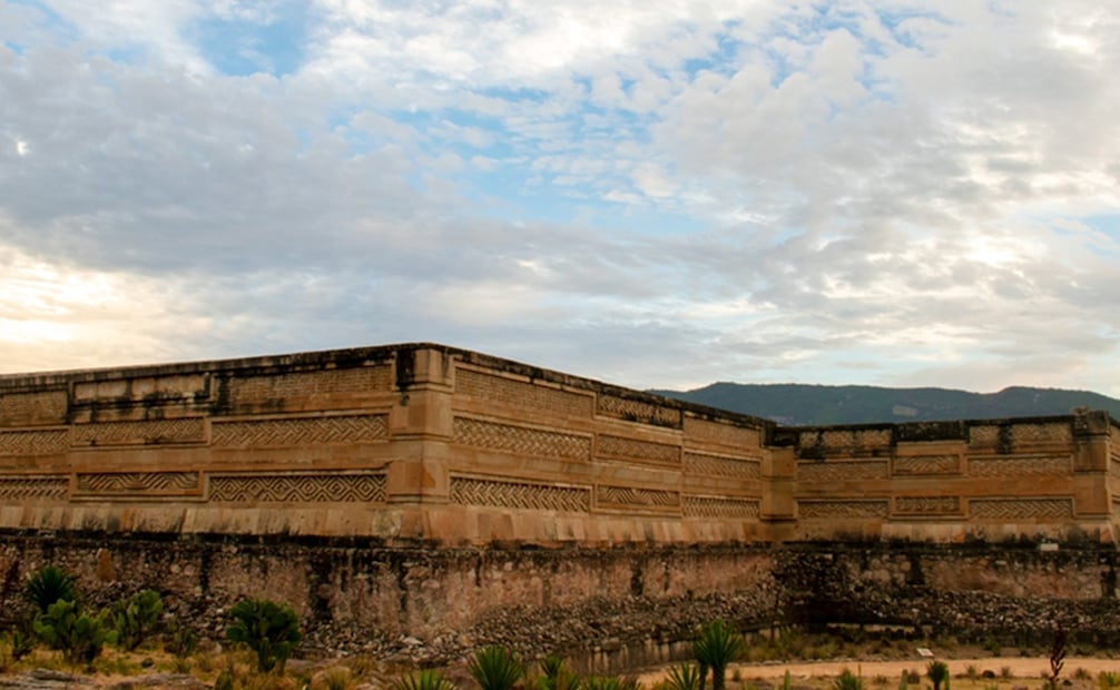 Zona arqueológica de Mitla en Oaxaca. Foto: INAH