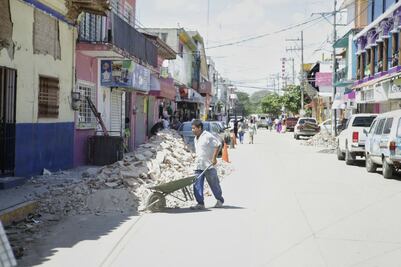 Apoyarán migrantes con mano de obra en reconstrucción de Oaxaca