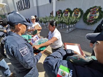 Guardia Nacional apoya en búsqueda de asesinos de policías oaxaqueños