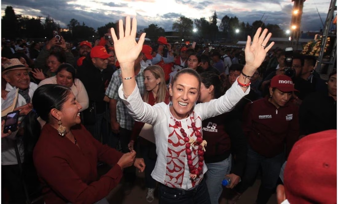 Desde Oaxaca, Sheinbaum asegura que en continuidad de la 4T no se usará a policías para reprimir