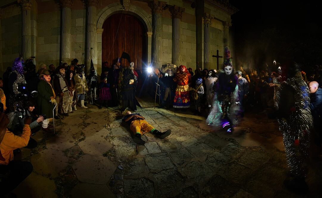 Turismo cultural en Oaxaca: vive la Muerteada del Barrio de San José, Patrimonio vivo del Día de Muertos. Foto: Facebook Muerteada Barrio San José.