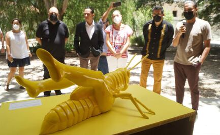 Con obras de gran formato, Rolando Calderón busca "corromper la receta artística oaxaqueña"