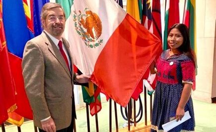 "Hablar una lengua indígena es motivo de orgullo", dice Yalitza Aparicio en la ONU