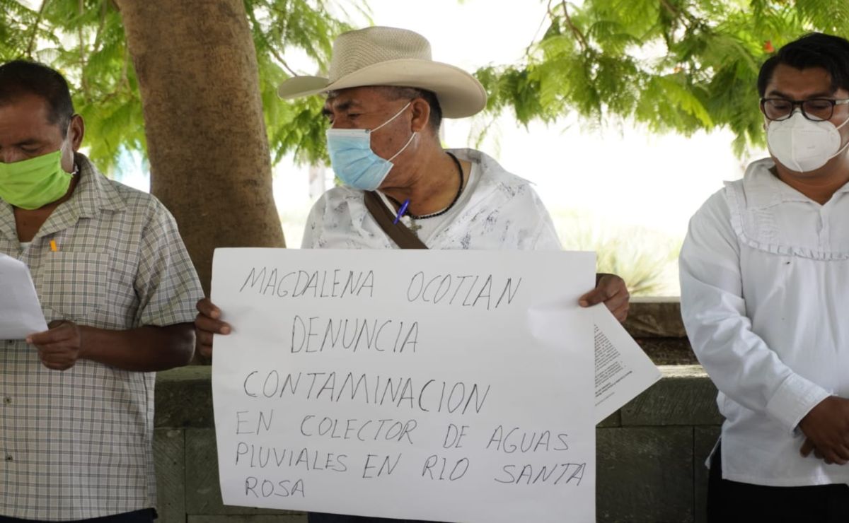 Denuncian a minera de contaminar cuerpos agua en Magdalena Ocotlán; compañía se deslina