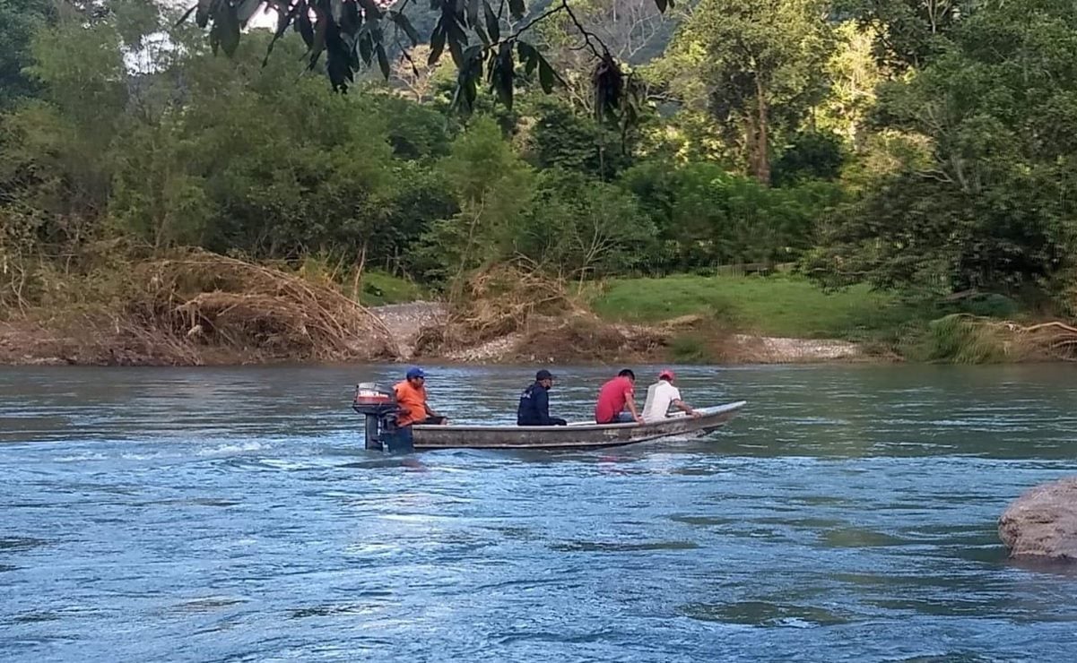 Busca Protección Civil a joven desaparecido de Usila, temen que se lo haya llevado un río
