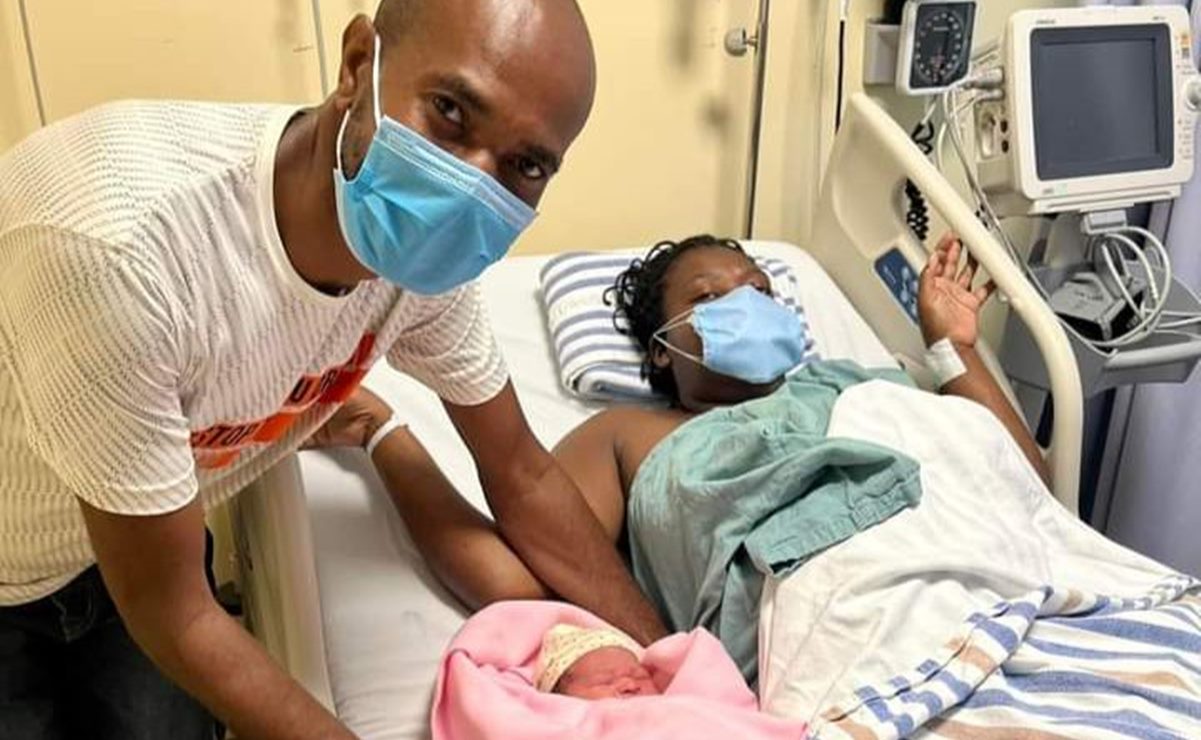 Migrante haitiana da a luz a bebé en el hospital de Juchitán, en el Istmo de Oaxaca