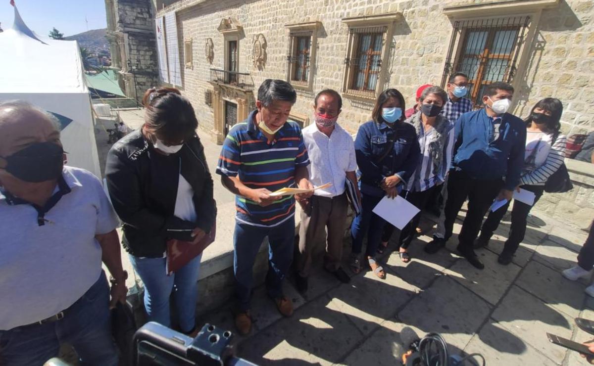 Acusan sindicatos que sigue conflicto con ayuntamiento de Oaxaca de Juárez; recursos están retenidos