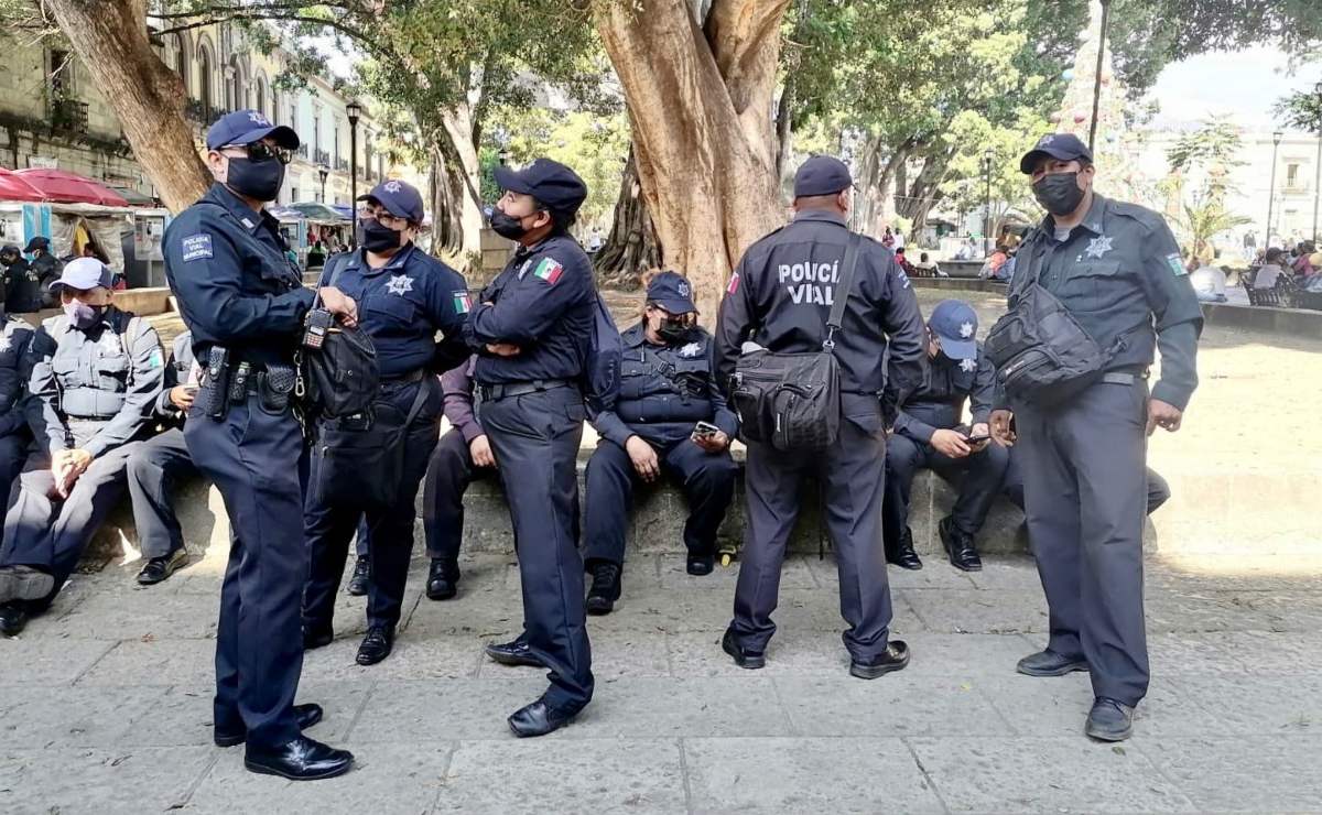 Policías viales de la capital de Oaxaca se van a paro; contemplan sumarse a sindicatos para exigir pago de aguinaldo 