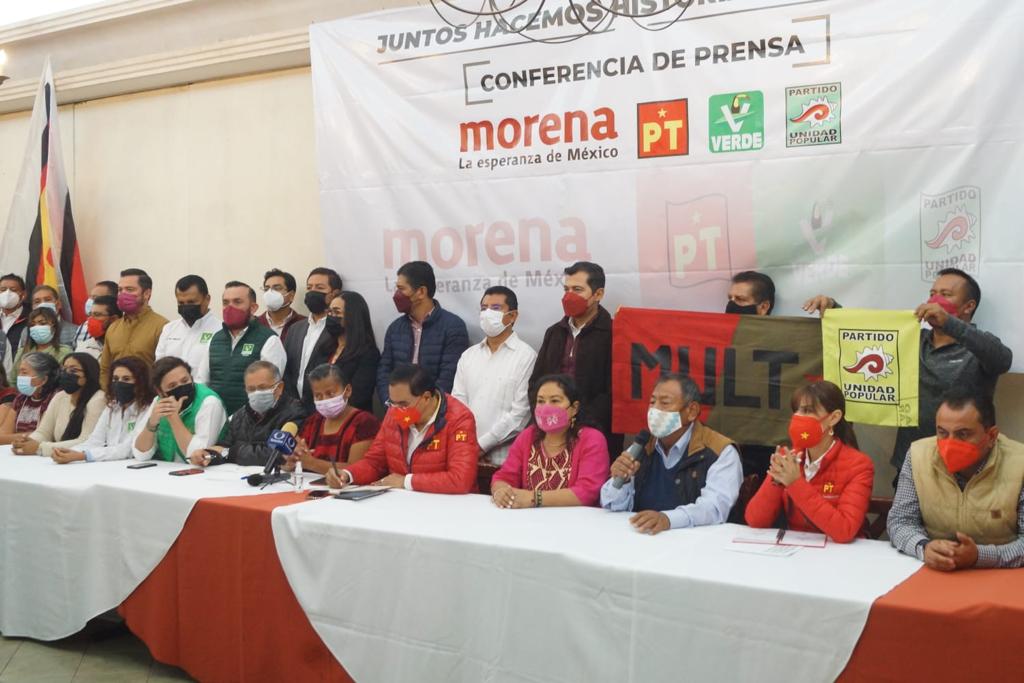 Coalición Juntos Haremos Historia por Oaxaca reconoce a Jara como único precandidato a la gubernatura