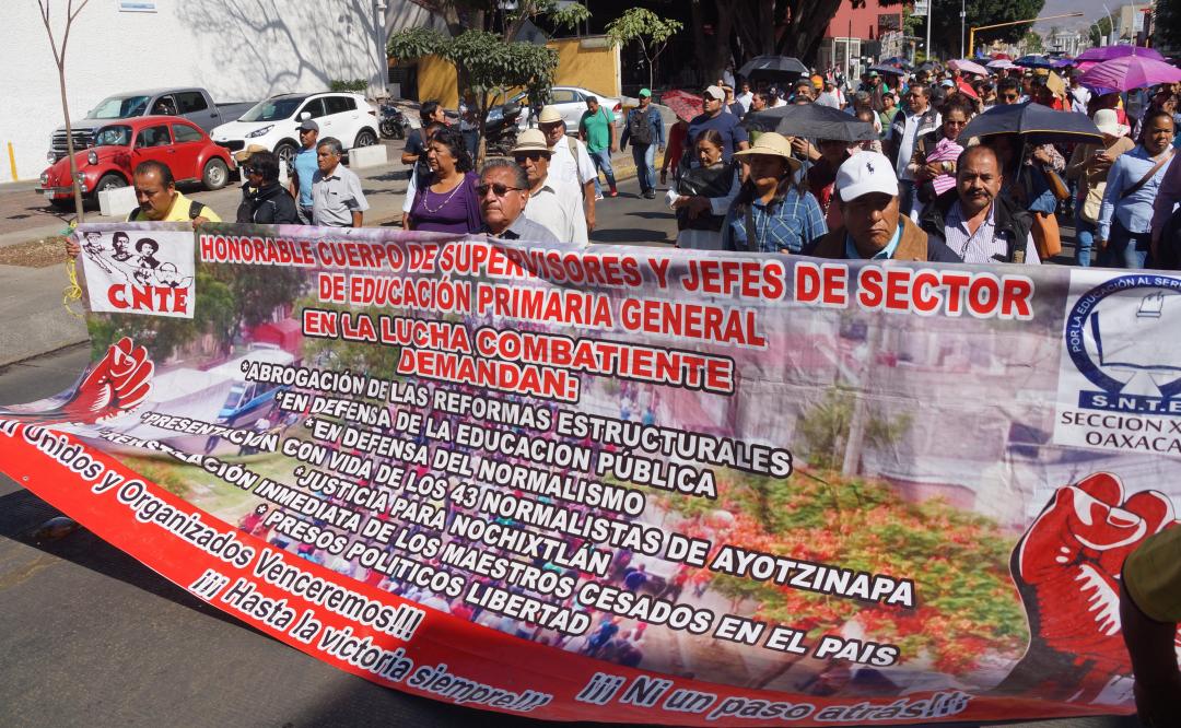 El 15 de mayo, la Sección 22 marchará de Viguera al Zócalo.