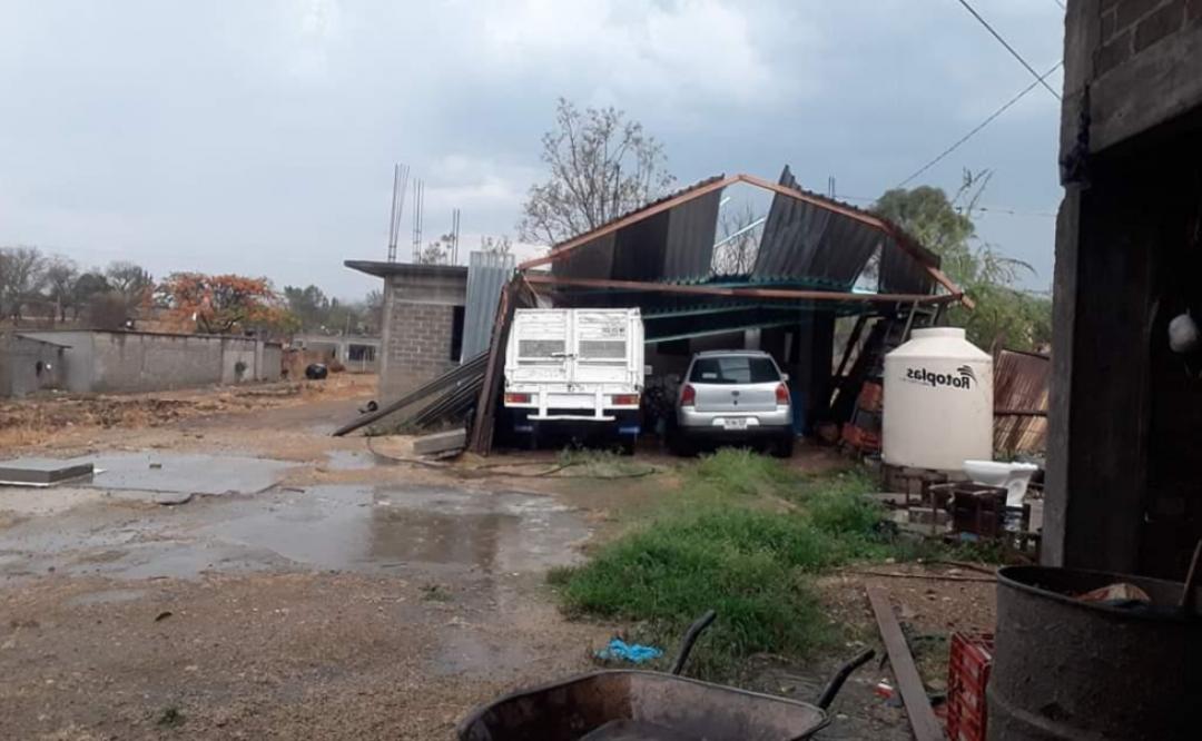 En plena cuarentena, lluvias dejan daños en viviendas de tres municipios