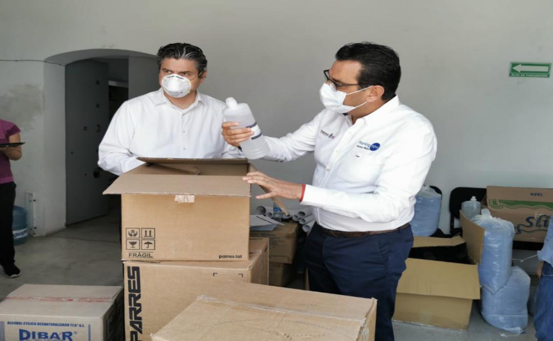 Suministran equipo de bioseguridad a 14 hospitales de Oaxaca para enfrentar pandemia