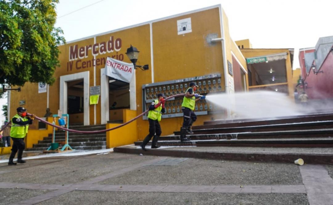 Antes de “nueva normalidad”, dependencias en Oaxaca refuerzan acciones de prevención y sanitización