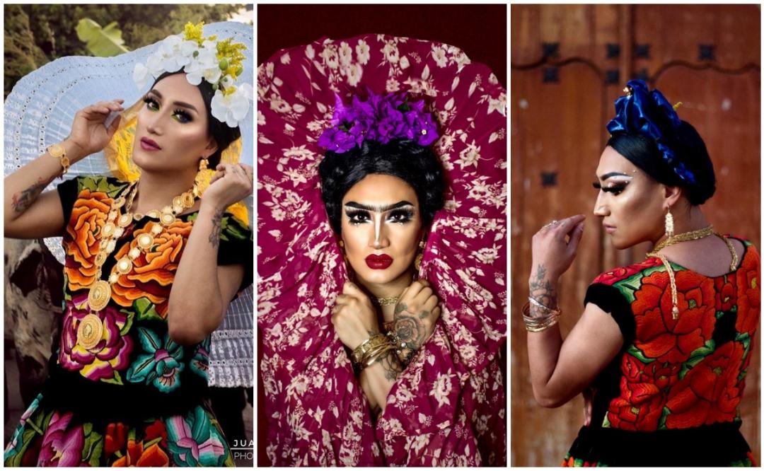 Conoce a Amitaí, drag queen oaxaqueña que enaltece la identidad cultural del Istmo
