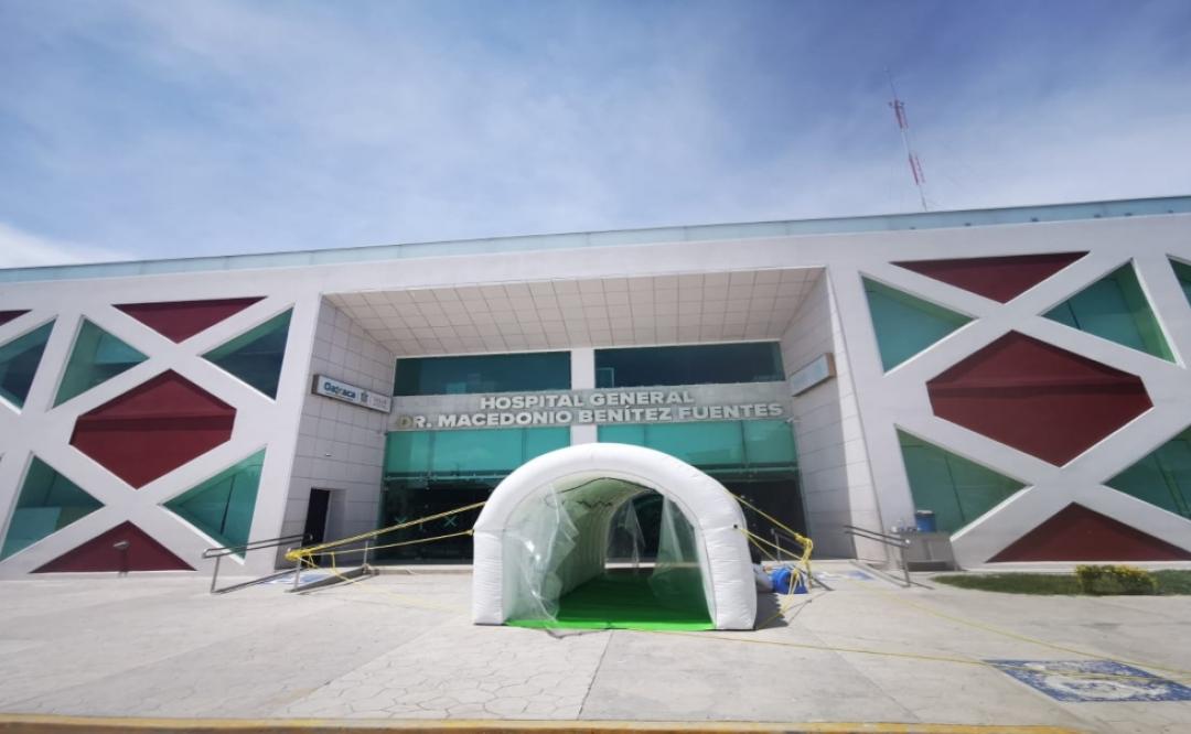 Cerrarán 3 días Hospital General de Juchitán para sanitizarlo, tras brote de 20 contagios de Covid-19