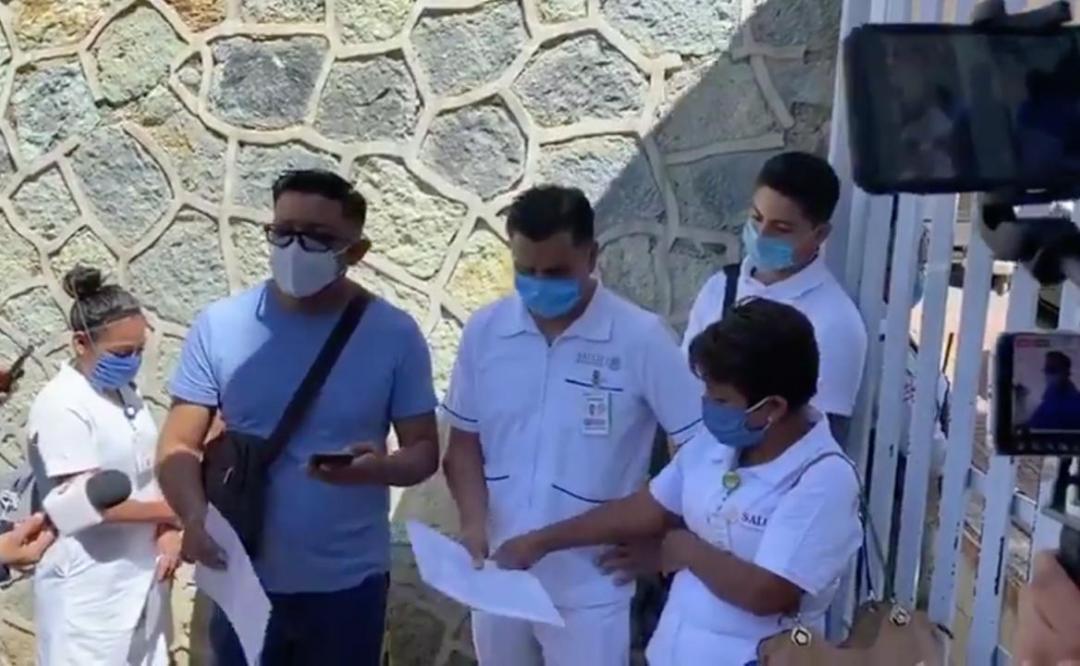 Reportan 60 contagios entre personal del Hospital Civil de Oaxaca; exigen protección ante Covid-19