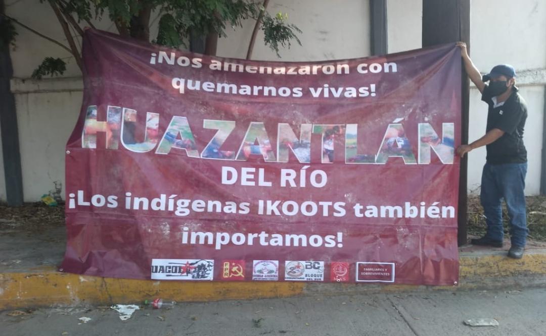 Habitantes de San Mateo del Mar exigen a AMLO justicia por masacre de 15 ikoots