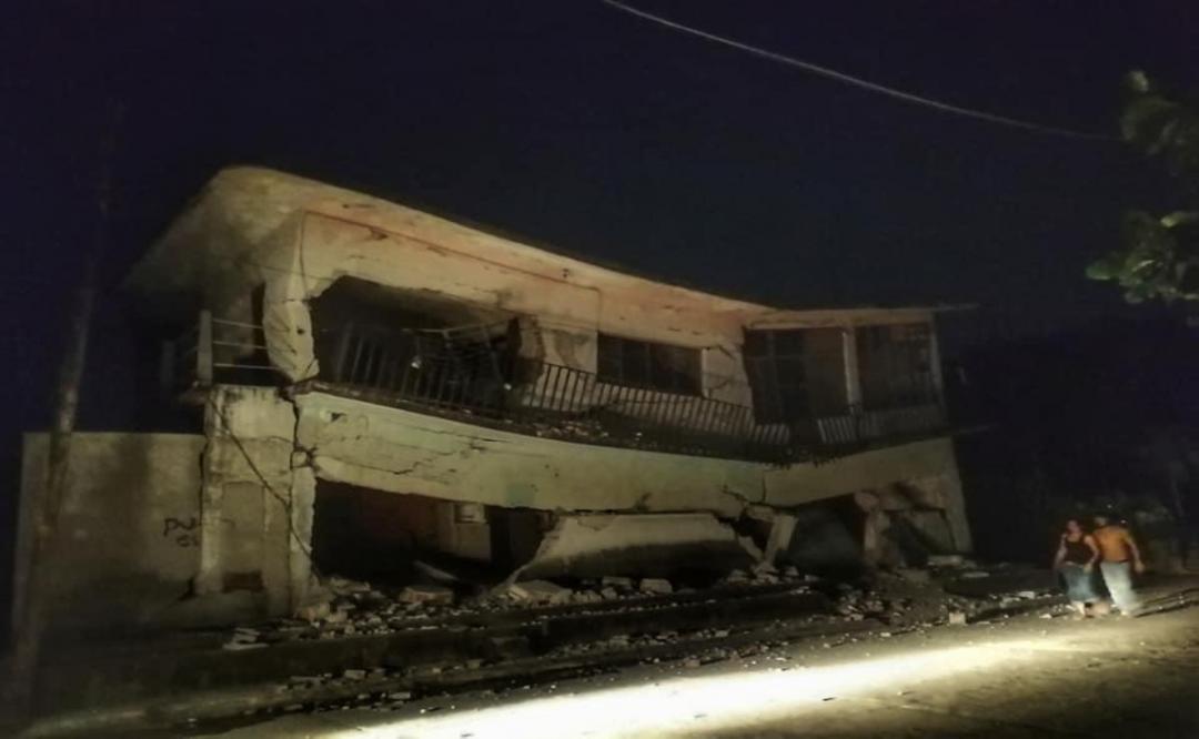 Una hora entre los escombros de Juchitán: la noche más larga dejó una herida que sigue abierta