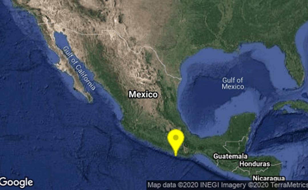 Se registra sismo de 4.9 en Pinotepa Nacional, Oaxaca