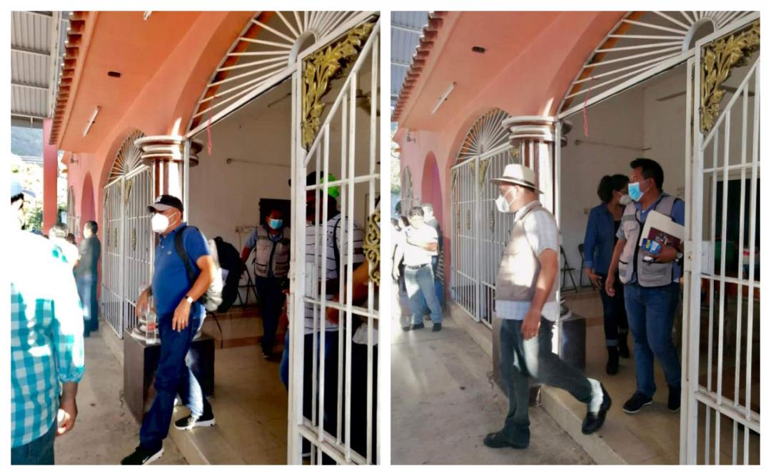 Liberan en Huamelula a edil y funcionarios federales retenidos por más de 40 horas