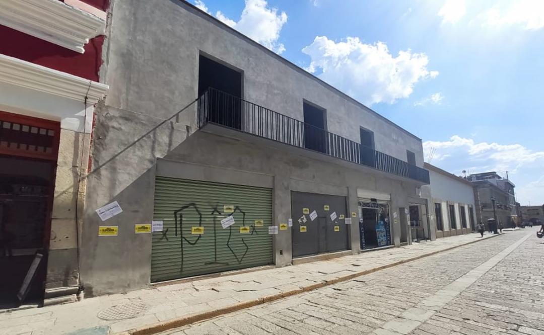 Indigna remodelación de edificio en la capital de Oaxaca; irrumpe Patrimonio Mundial, denuncian