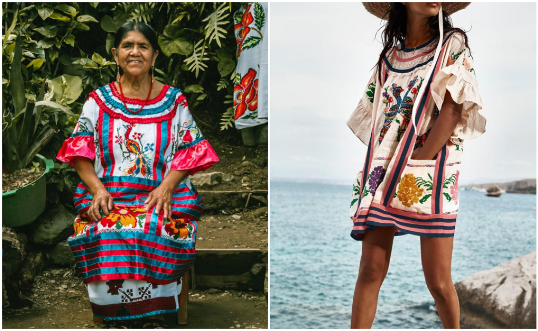 Indigna nuevo plagio de textiles por marca internacional, copiaron huipil del pueblo Mazateco de Oaxaca