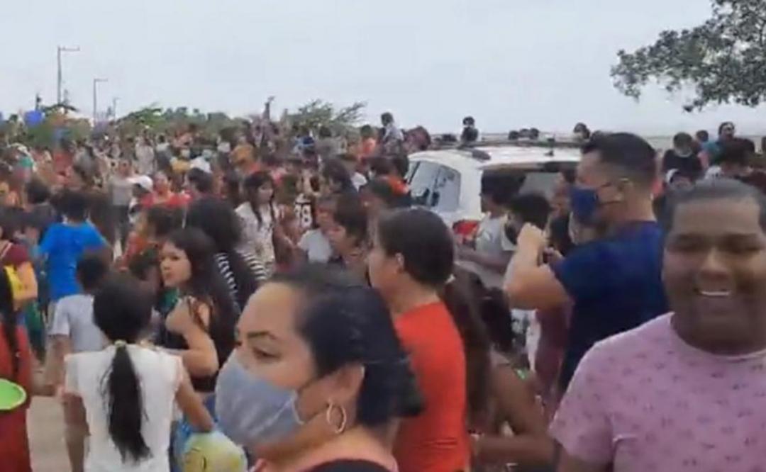 Pese a restricciones por aumento de casos de Covid-19 en Oaxaca, celebran en Xadani al Cristo Negro