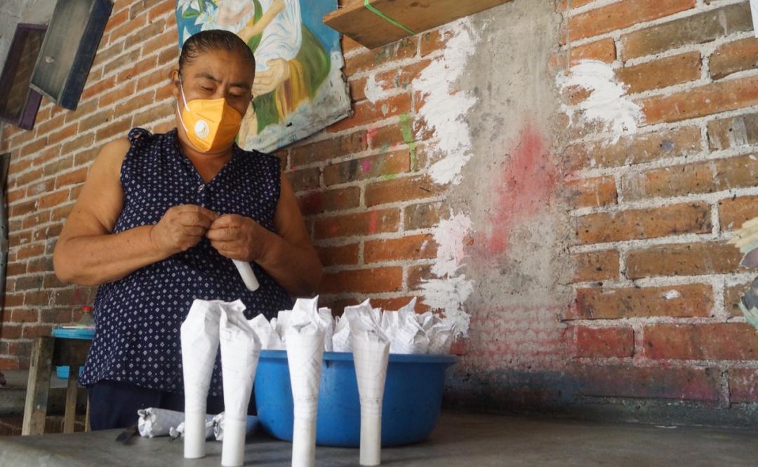Por pandemia, se apagan ventas de pirotecnia; crisis golpea a mil fabricantes en Oaxaca