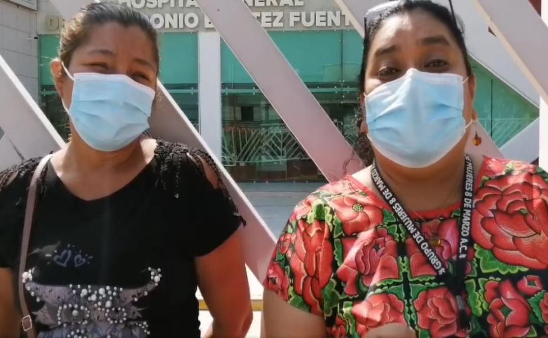 Exigen justicia para Carolina, hospitalizada en Juchitán al escapar de su pareja que intentó asesinarla