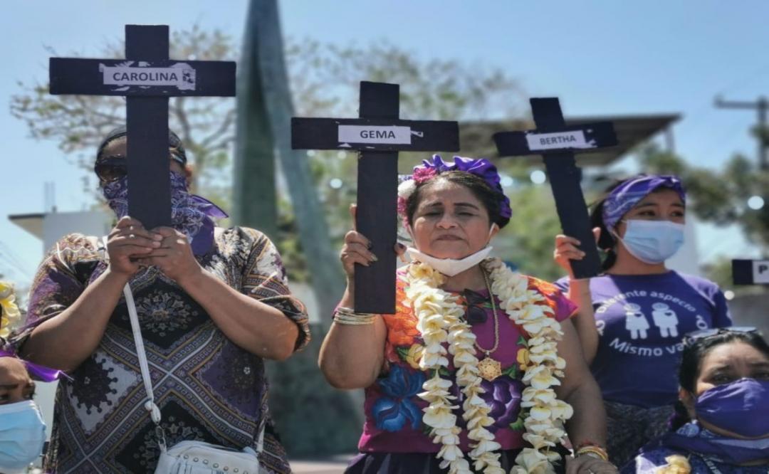 Sólo tras presión social, muertes violentas de mujeres se indagan como feminicidio en el Istmo de Oaxaca