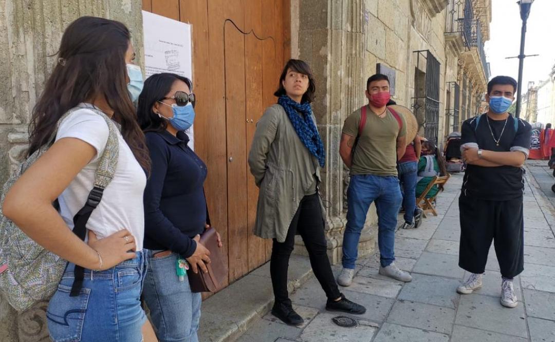 Desalojan por la fuerza a empleados que resguardaban Museo de Arte Contemporáneo de Oaxaca