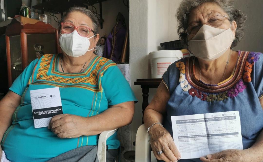 Éxodo: Cansados de la espera, 100 ancianos zapotecos de Oaxaca viajaron hasta Chiapas por vacuna antiCovid-19
