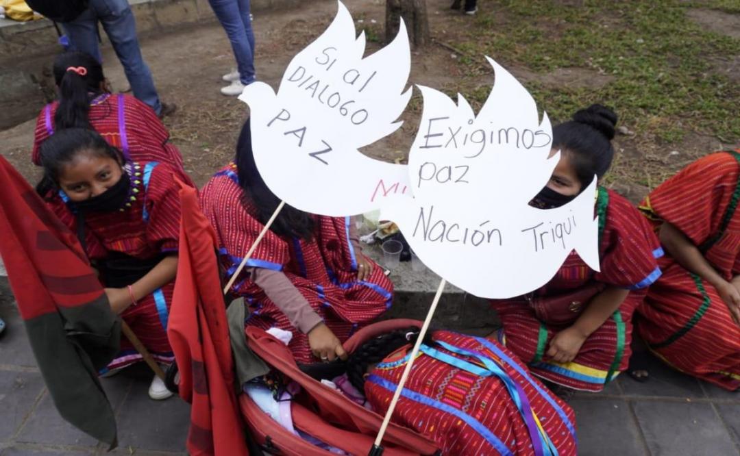 Estado mexicano no garantiza gobernabilidad ni retorno seguro de desplazados: triquis del MULTI