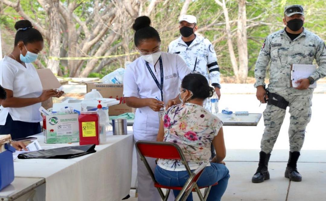 Oaxaca rompe récord nacional de número de vacunas antiCovid-19 aplicadas en un día