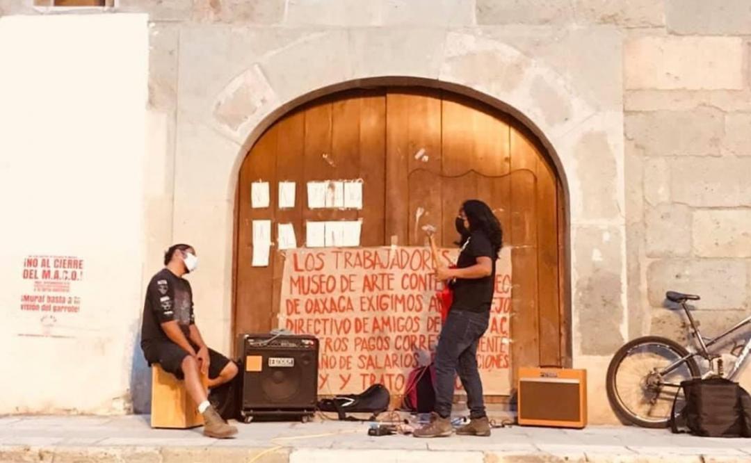 Ante cierre del Museo de Arte Contemporáneo de Oaxaca, artistas exigen devolución de obras