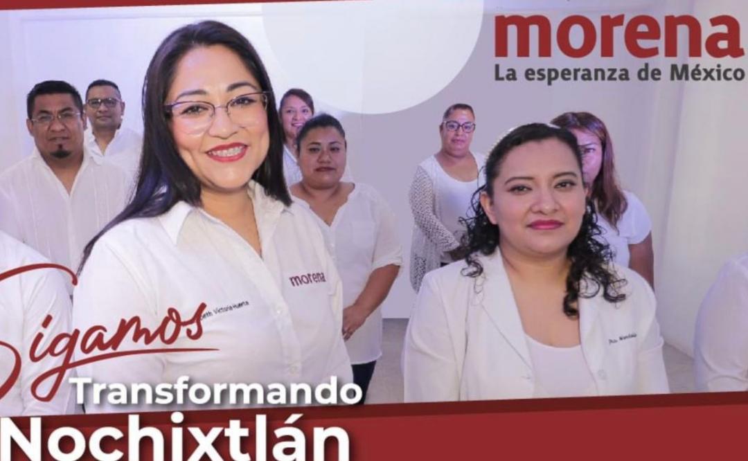 Aprueban en Oaxaca sustitución de candidata de Morena en Nochixtlán; tras detención de Lizbeth Victoria