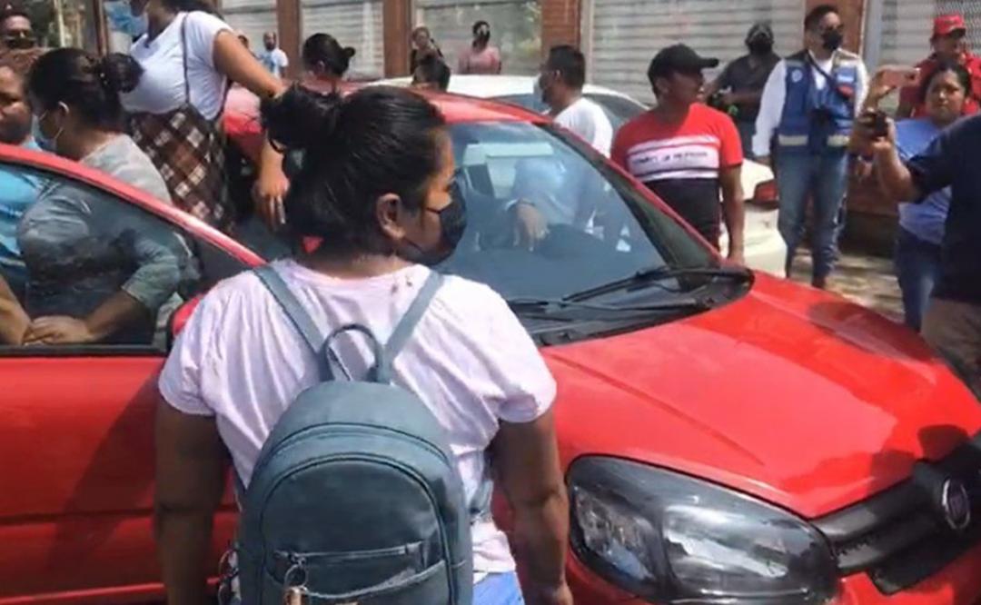 Piden la intervención de la policía en casilla de Tuxtepec, Oaxaca; acusan intento de compra de voto