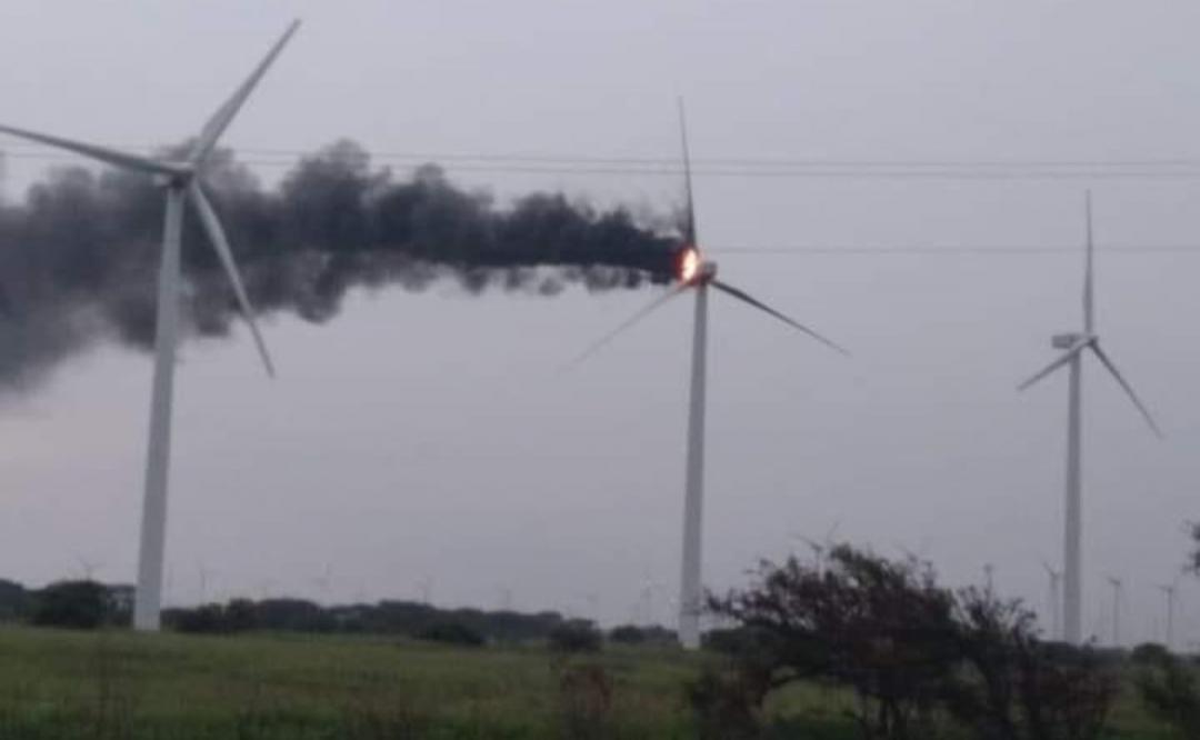 Ocho aerogeneradores se han quemado desde que eólicas se instalaron en el Istmo de Oaxaca