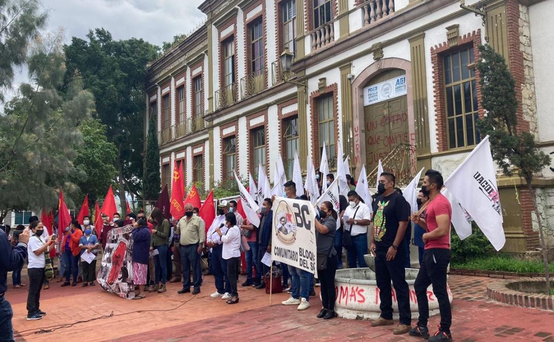 Detenidos por asesinato de Tomás Martínez son “chivos expiatorios”, acusa FPR frente a Fiscalía de Oaxaca