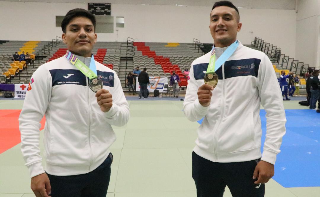 Judokas cierran jornada con 3 medallas de oro y 2 de plata para Oaxaca en Juegos Nacionales Conade