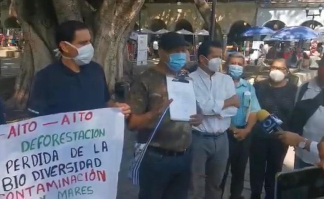 Ambientalistas de Oaxaca advierten “ecocidio” de mil 500 árboles en la capital, por obras en Símbolos Patrios