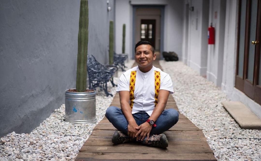 Luis Ángel, un joven de la Sierra Sur de Oaxaca que busca salvar la lengua chontal de la extinción